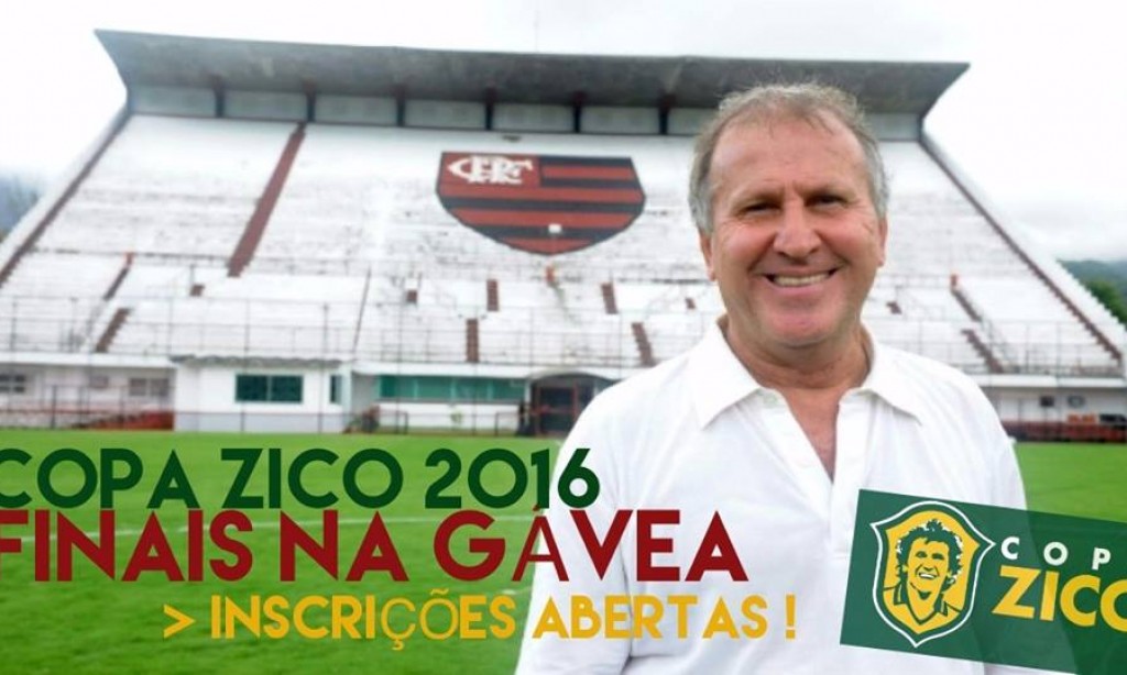 Estão abertas as inscrições para a Copa Zico 2016