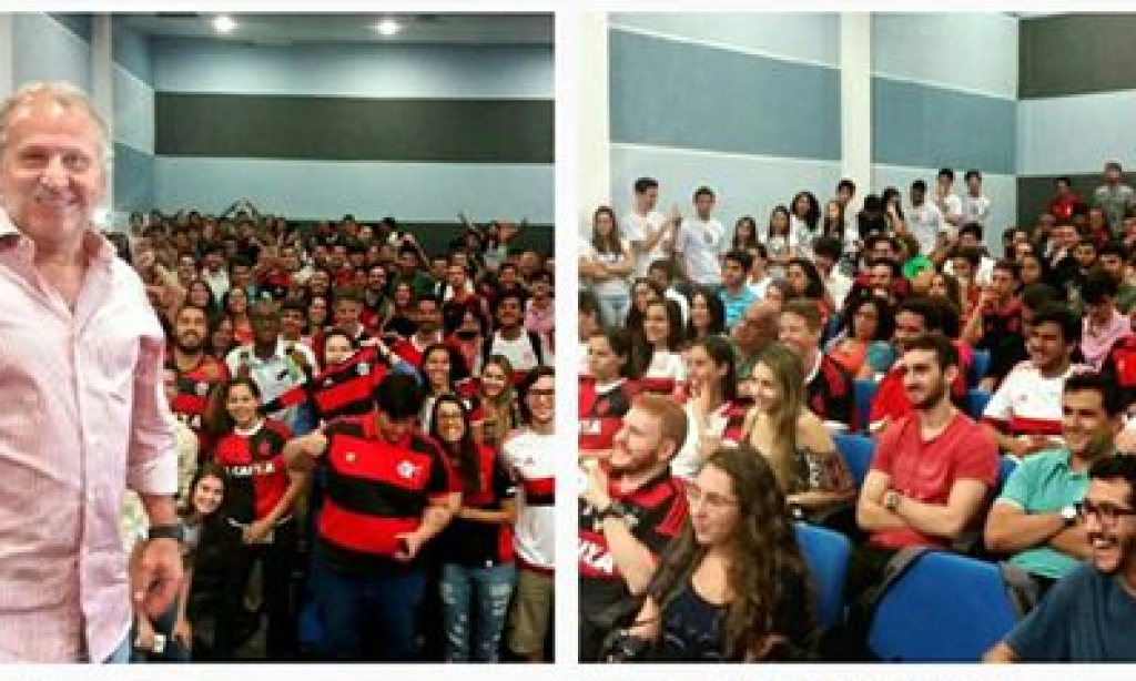 Universidade Federal Fluminense recebe palestra de Zico